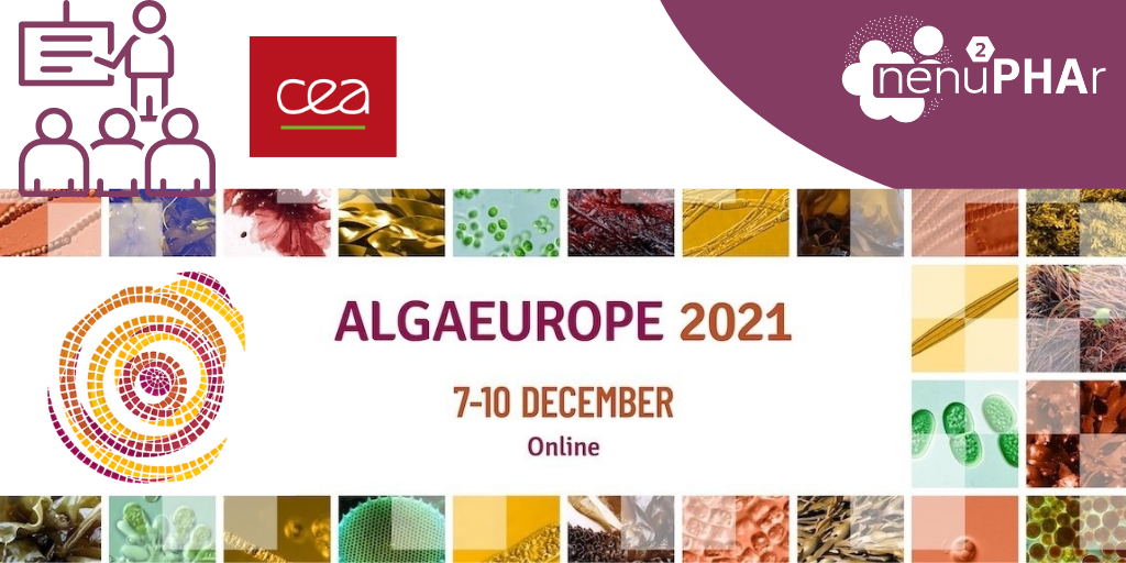 Nenu2phar partners will share their work during ALGAEUROPE 2021 Conference